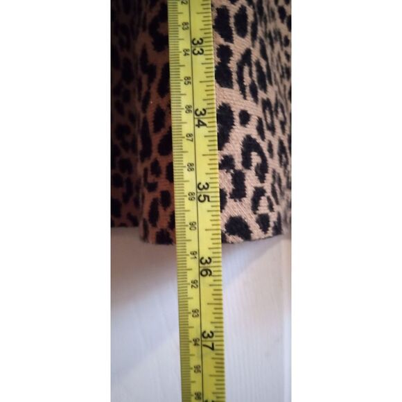 Ann Taylor brown and black leopard print‎ knit dress - Picture 6 of 6